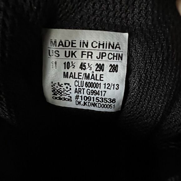 Adidas Crazy 1 Playoffs Kobe Bryant PE Black G99417 Men's 11 Ice Blue 2013 - Picture 13 of 16